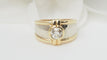 Bague 47 Bague jonc 2 Ors Diamant 58 Facettes 32580