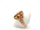 Bague 53 Bague or jaune et citrine 58 Facettes