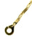 Collier DINH VAN. Collection "Menottes R15", collier or jaune 18K 58 Facettes