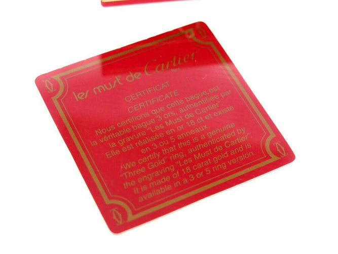 Bague 52 vintage bague CARTIER trinity mm classique 3 anneaux t52 en or 18k 58 Facettes 267271