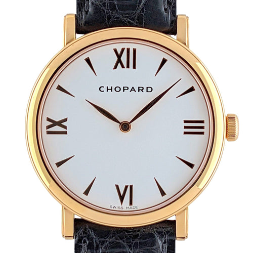 Montre CHOPARD - Montre Classic Or Rose Réf. 163154-5201 + Boîte + Manuel 58 Facettes