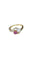 Bague 50.5 Bague Toi et Moi Rubis Birman et Diamants 58 Facettes