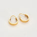 Boucles d'oreilles Paire de boucles d'oreilles créole or jaune 58 Facettes LP855/5