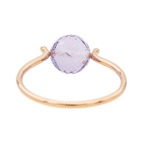 Bague 59 Bague Or rose Améthyste 58 Facettes 2883067CN