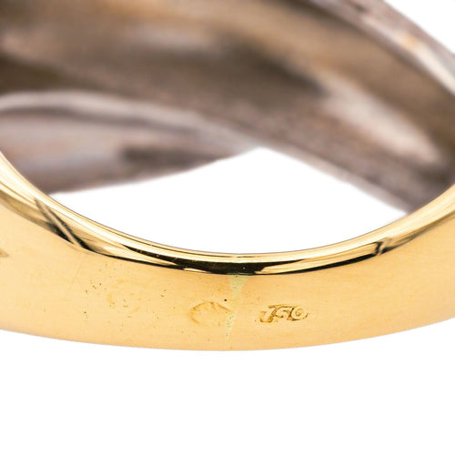 Bague 55 Bague Or jaune, Or blanc, Or rose 58 Facettes 4098637RV