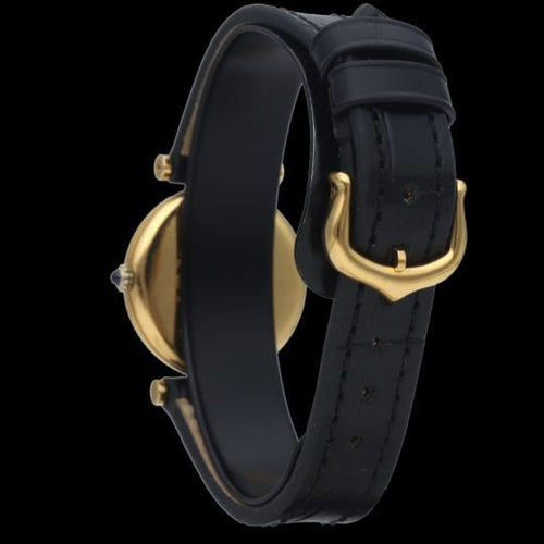 Montre Cartier Montre Must De Cartier Vermeil 58 Facettes MT41202