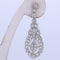 Boucles d'oreilles Boucles d'oreilles Art Déco en or blanc avec diamants 58 Facettes