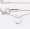Collier Collier solitaire en platine Tiffany & Co. serti d'un diamant J/VS1 de 0,28 carat (0,28 carat). 58 Facettes