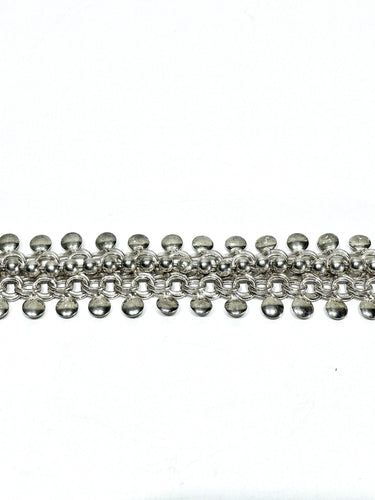 Bracelet Bracelet à motifs de boules en argent 58 Facettes