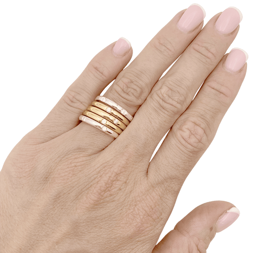 Bague 53 Bague Pomellato, "Lucciole", ou blanc, diamants. 58 Facettes 34797