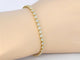 Bracelet Bracelet en or jaune serti de diamants 58 Facettes 2172