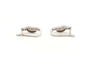 Boucles d'oreilles Boucles d'oreilles contemporaines en or blanc serties de diamants 58 Facettes B624