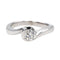Bague 52 Bague Solitaire Or blanc Diamant 58 Facettes 3319594CN