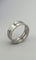 Bague 61 Alliance Dinh Van Seventies en or gris 18 carats 58 Facettes
