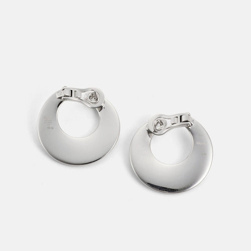 Boucles d'oreilles CHOPARD - Boucles d'oreilles Impériale en or blanc 18k et diamants 58 Facettes