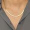 Collier Collier en Or jaune & blanc 18k 58 Facettes THI0310