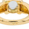 Bague 50 Bague  Or jaune Aigue marine, Diamant 58 Facettes 3088690CN