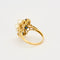Bague 60 Bague or  jaune perles saphirs 58 Facettes