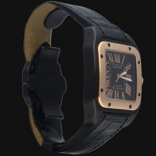 Montre Cartier Montre Santos 100 Xl Pvd 58 Facettes MT41285