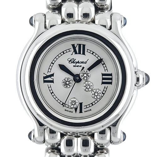 Montre CHOPARD - Happy Sport saphirs diamants 58 Facettes