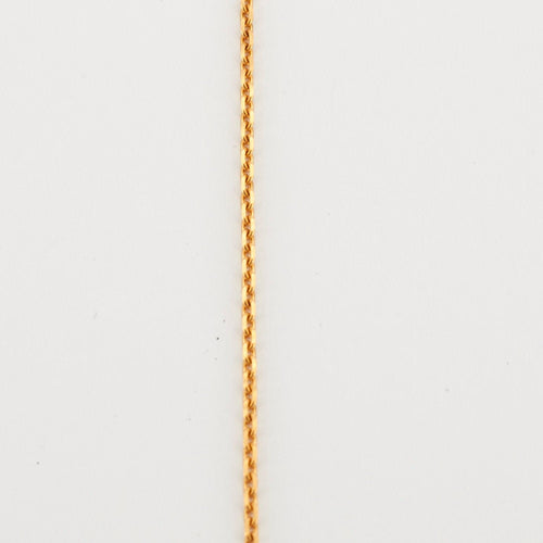 Collier Chaîne or jaune 18 carats 58 Facettes