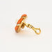 Boucles d'oreilles MAUBOUSSIN - VINTAGE - Paire de clips d’oreilles perle, corail, diamants, or jaune 58 Facettes