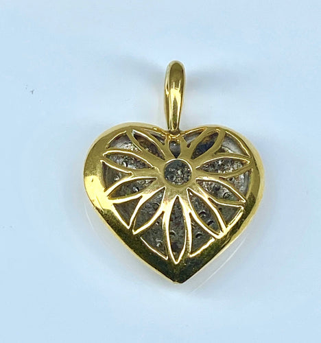 Pendentif Pendentif coeur 34 diamants 58 Facettes AB305