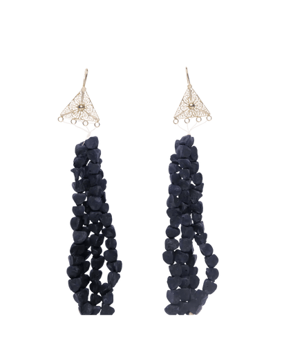 Collier Collier Mille et Une Nuits Or jaune 21K Perle baroque Perle semi-ronde 58 Facettes BO210735/MILLEETUNENUITS