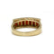 Bague 52 Bague - Or jaune & Grenats 58 Facettes 250207R
