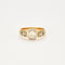 Bague 59 Solitaire diamant 58 Facettes 1820