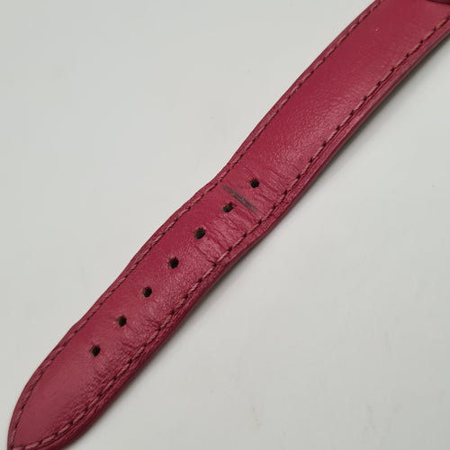 Montre Montre en acier modèle Rive Droite signée Poiray Paris sertie de diamants 58 Facettes