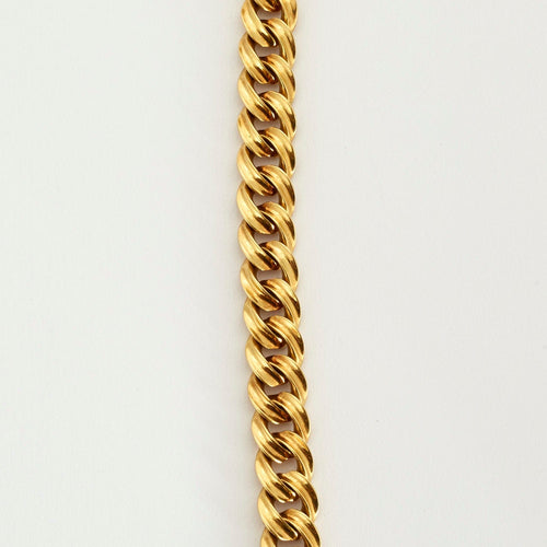 Collier Collier or jaune diamants centré d'une pièce de bronze 58 Facettes LP501/9