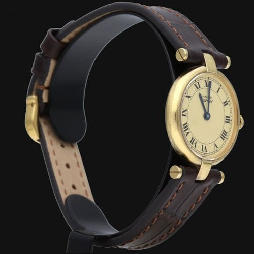 Montre Cartier Montre Must De Cartier Vermeil 58 Facettes MT41231