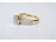 Bague 54 Bague entourage en or jaune avec diamants 58 Facettes 2107