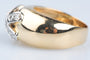 Bague 53 Bague 18 carats Or jaune Or blanc 0.88 ct Diamant 58 Facettes BGDIAMCH-107
