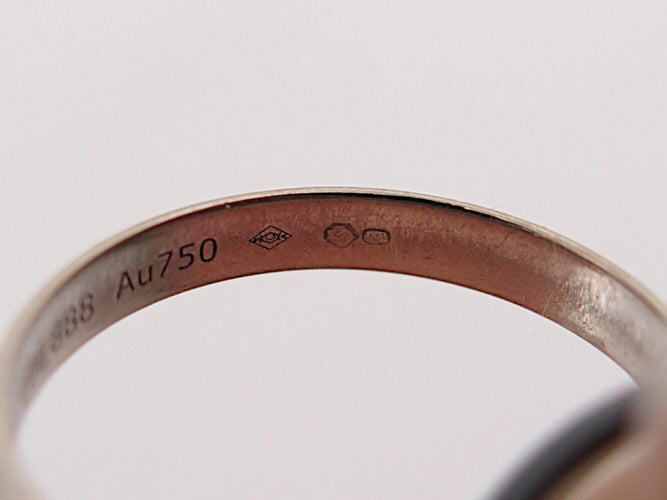 Bague 50 bague CARTIER trinity ceramique diamants pm crb4235400 t50 or blanc 58 Facettes 269669