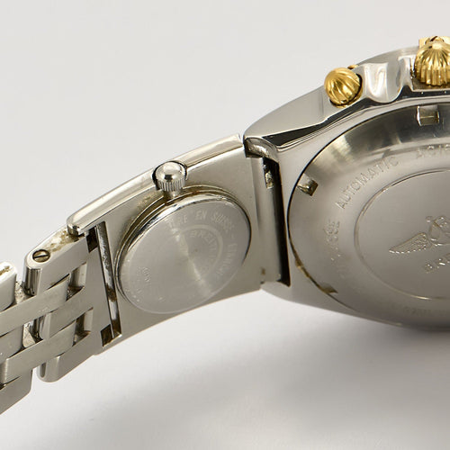 Montre BREITLING - Chronomat - Montre en acier et acier doré à boitier rond à mouvement automatique 58 Facettes B250201