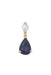 Pendentif Pendentif or jaune saphir et diamants 58 Facettes 091161