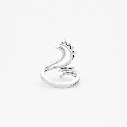 Bague 55 Bague en or blanc et diamants 58 Facettes 2561