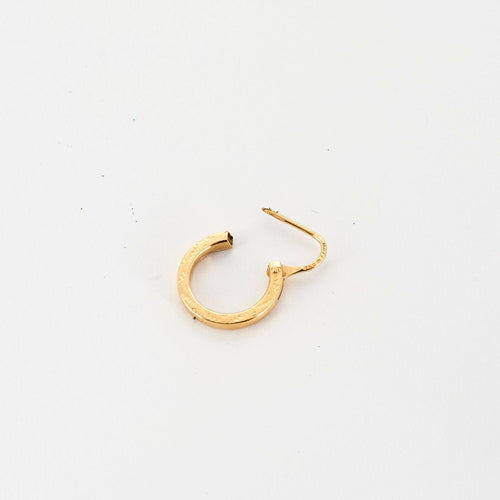 Boucles d'oreilles Boucles d'oreilles créoles or jaune 58 Facettes LP853/5