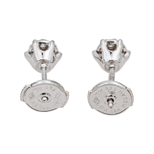 Boucles d'oreilles Boucles d'oreilles  Puces Or blanc Diamant 58 Facettes 4870153CN