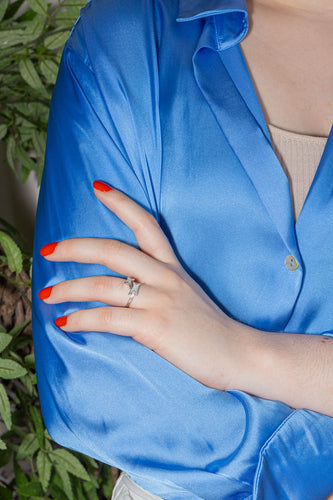 Bague 55 Mauboussin  Bague  Etoile de vie  Or blanc Diamant 58 Facettes 3876018CN