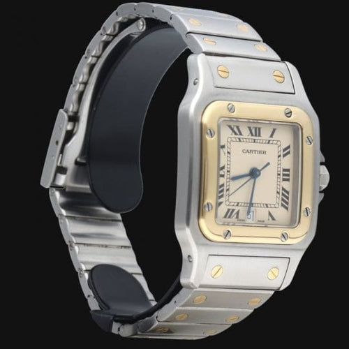Montre Cartier Montre Santos De Cartier Galbee 58 Facettes MT44401