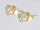 Boucles d'oreilles Boucles d'oreilles en or avec un diamant taille brillant en forme de cœur 58 Facettes 2099