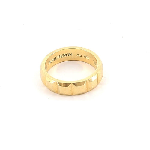 Bague 52 BOUCHERON - Bague or jaune 58 Facettes 67270