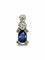 Pendentif Pendentif or blanc saphir 1 ct et diamants 0,45 ct 58 Facettes 996