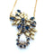 Collier Collier Opale Arlequin Saphirs Diamants 58 Facettes