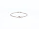 Bracelet bracelet DINH VAN impression 15 or blanc 18k diamants 0.2 ct en 58 Facettes 265173