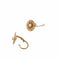 Boucles d'oreilles Boucles d'oreilles Dormeuses anciennes Perles de culture Or Rose 18 K 58 Facettes AA 1710