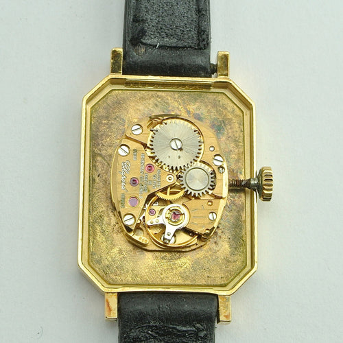 Montre Montre Chopard Genève avec boîtier en or 18 carats et diamants 58 Facettes